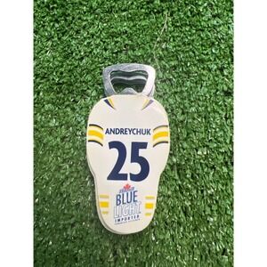 Andreychuk 25 Labatt Blue Light‎ Bottle Opener Barware Hockey Collectible